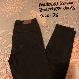 Madewell Roadtripper Jeans in Bennett Black